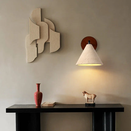 Applique murale LED en pierre naturelle pour décoration intérieure — LZ4X9T1