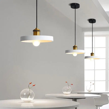 Suspension LED au design industriel contemporain — LZ4X9M