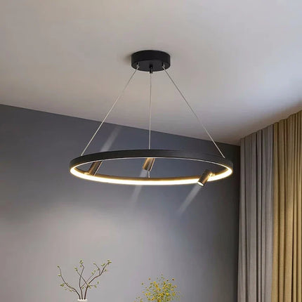 Suspension LED circulaire au design nordique moderne — LZ4X9P