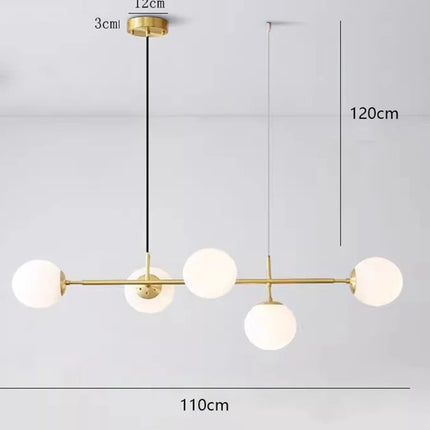 Lustre LED décoratif pour salle à manger, éclairage intérieur moderne — LZ4X9P2