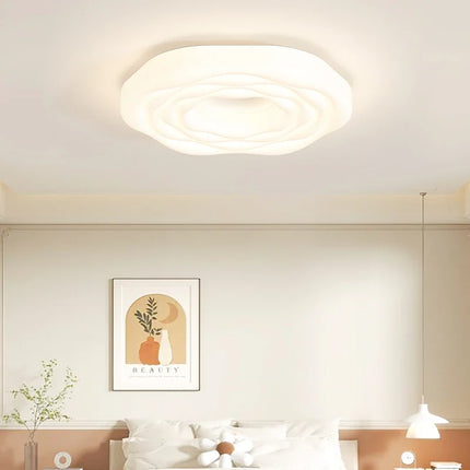 Plafonnier LED intérieur design en forme de rose — LZ4X9Q2