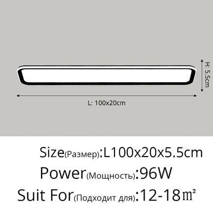 Plafonnier nordique simple pour balcon et entrée — LZ4T9XQ