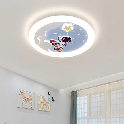 Plafonnier enfant design astronaute ludique et protecteur — LZ4X9VQ