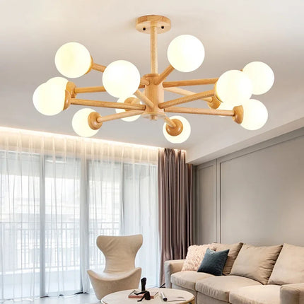 Lustre en verre moderne pour décoration intérieure élégante — LZ4X9P