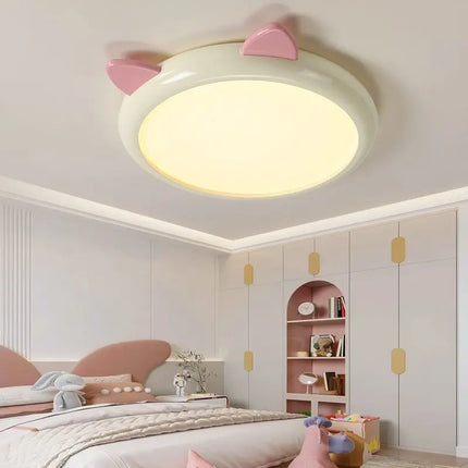 Plafonnier enfant décor chat mignon pour chambre — LZ4X9T2
