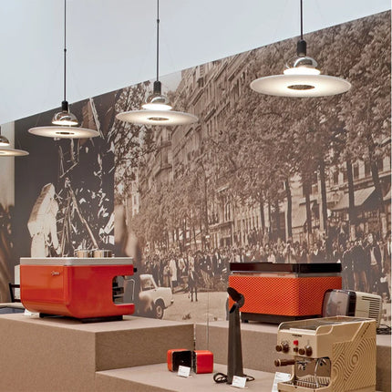 Lustre suspension nordique en forme de soucoupe volante — LZ4X9P