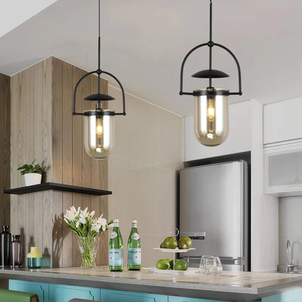 Suspension en verre au design minimaliste pour intérieur moderne — LZ4X9P