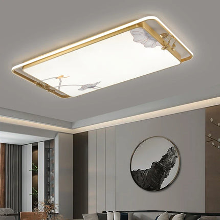 Plafonnier LED multicolore en émail pour intérieur contemporain — LZ4D9QJ