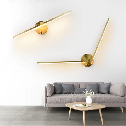 Applique murale LED minimaliste rotative et ajustable — LZ4X9T2