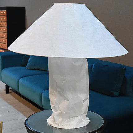 Lampadaire japonais en papier au design wabi-sabi minimaliste et élégant — LZ4X9T2