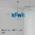 Lumières C-Bleu-12 / Blanc chaud