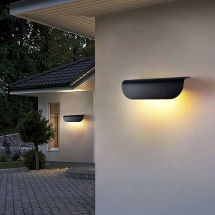 Applique murale LED étanche pour décoration extérieure polyvalente — LZ4X9QJ
