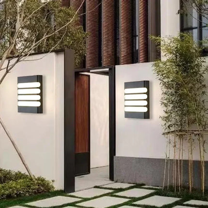 Applique murale extérieure étanche au design moderne — LZ7XQ2