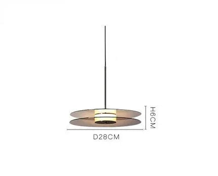 Lustre LED nordique moderne pour intérieur élégant — LZ4P9XQ
