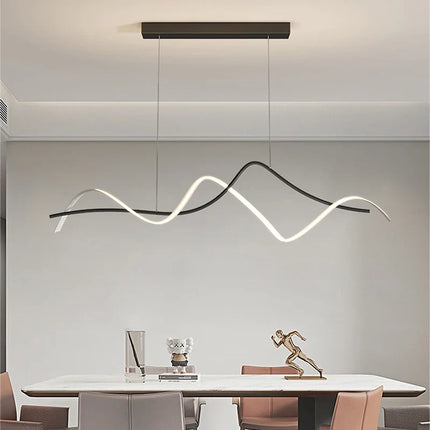 Suspension design moderne incurvée pour intérieur élégant — LZ4X9T