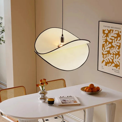 Lustre rétro en tissu style wabi-sabi pour intérieur — LZ4X9P2