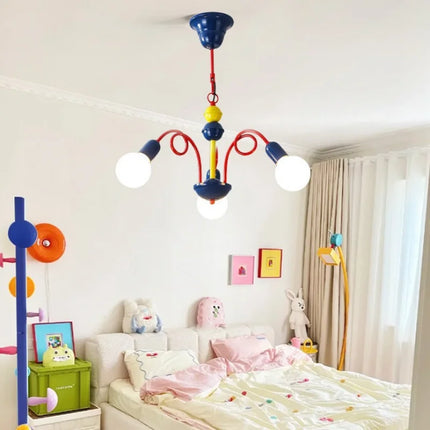 Suspension lustre vintage Memphis style médiéval fruits — LZ4X9T