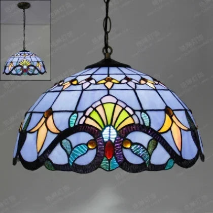 Suspension décorative en verre style nordique paon fait main — LZ4X9T