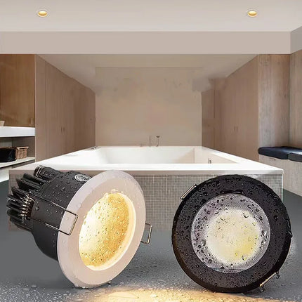 Spot LED rond étanche en aluminium pour intérieur et extérieur — LZ4N7Q2M