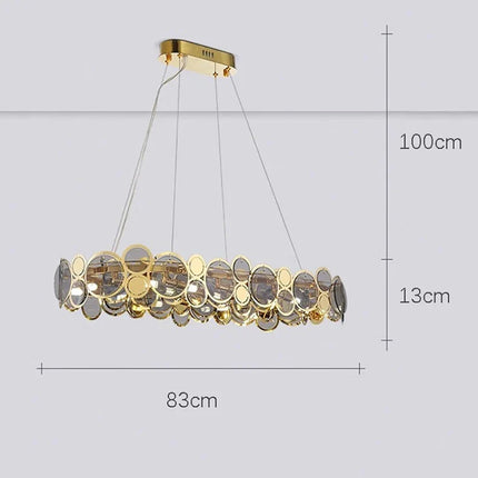 Lustre LED moderne de luxe pour éclairage intérieur — LZ4X9P2