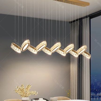 Suspension en cristal au design nordique luxueux nouvelle collection — LZ4X9M