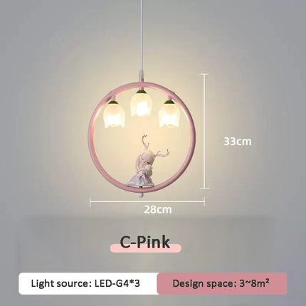 Suspension mignonne pour chambre de petite fille moderne — LZ4X9T