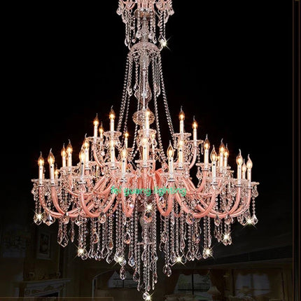 Lustre moderne en cristal pour décoration intérieure élégante — LZ4P9XQ