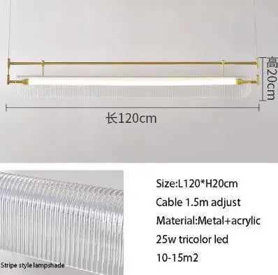Suspension rétro en verre pour décoration intérieure moderne — LZ4X9T2