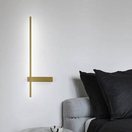 Applique murale LED en aluminium au design minimaliste pour intérieur — LZ4X9T2