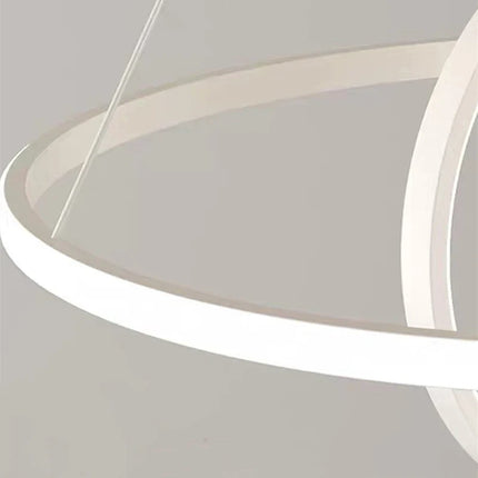 Lustre circulaire en boule de fer avec LED décoratives — LZ4X9T2