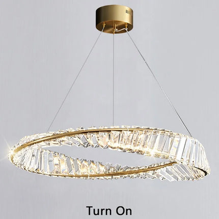 Lustre en cristal pour éclairage raffiné — LZ4X9T2