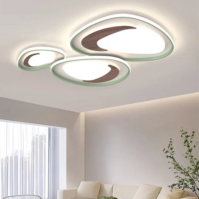 Lustre nordique en bois pour éclairage intérieur — LZ4X9P2