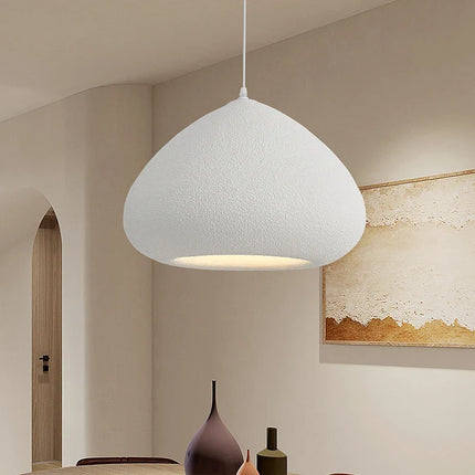 Suspension LED artisanale style nordique Wabi-Sabi — LZ7XQ2