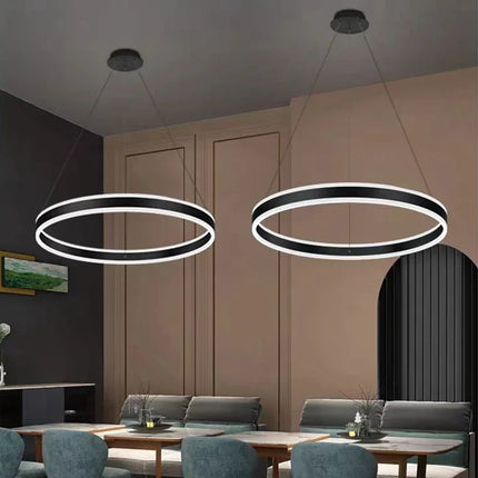 Lustre LED suspendu moderne réglable pour décoration intérieure — LZ4X9T
