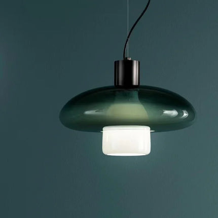 Suspension en verre design italien pour cuisine et salle à manger — LZ4X9T