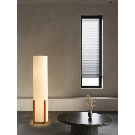 Lampadaire design rétro wabi-sabi pour intérieur élégant — LZ4X9P2