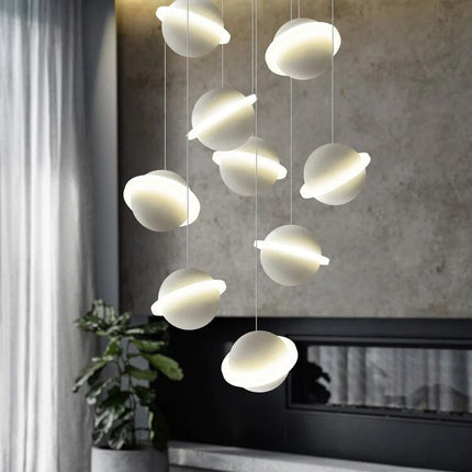 Suspension design avec anneau décoratif Jupiter — LZ4X9T1