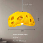 D60cm jaune / Lumière chaude 3000K