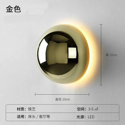 Applique murale LED nordique pour éclairage nocturne décoratif — LZ7FQ2