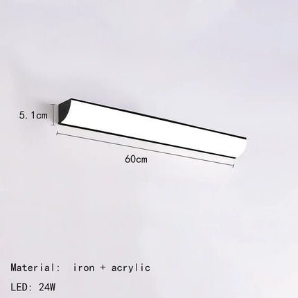 Applique murale LED en aluminium au design minimaliste pour intérieur moderne — LZ4X9B2