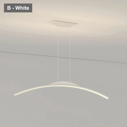 Lustre suspension nordique à ligne longue pour cuisine et bar îlot — LZ4X9Q2