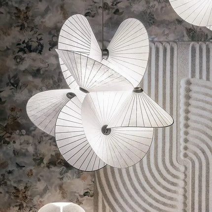 Lustre en tissu serpentin au design nordique pour intérieur élégant — LZ4Q7X9