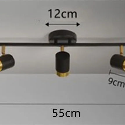 Plafonnier LED moderne pour intérieur lumineux et élégant — LZ4G7X2