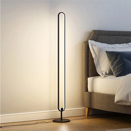 Lampadaire moderne minimaliste avec fonction gradation — LZ4X9T