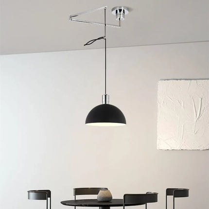 Lustre pliable télescopique au design nordique contemporain — LZ4X9M