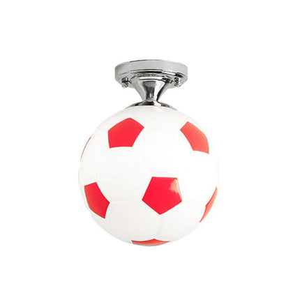 Lustre enfant décor lumineux football et basket style dessin animé — LZ4P9XQ