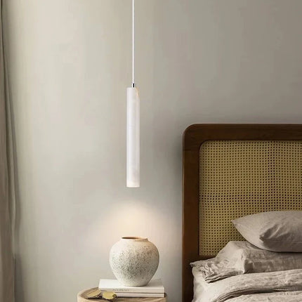 Suspension tube en bois style japonais rétro moderne — LZ4T9Q2