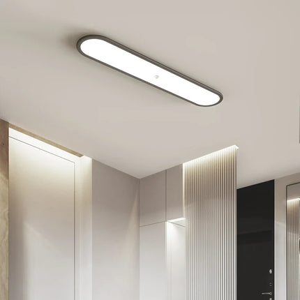 Plafonnier LED ultra-mince avec détecteur de présence — LZ4X9Q2