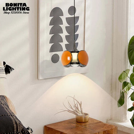 Suspension LED décorative avec lentille scarabée relevable — LZ4XJ9