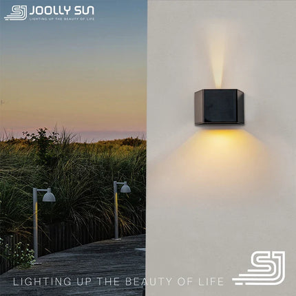 Applique murale solaire LED sans fil pour extérieur jardin et garage — LZ4X9P2